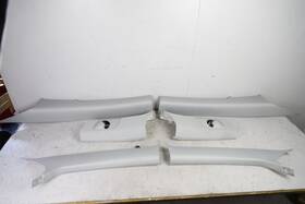 1086269-02-g Tesla 2017-2023 Model 3 Siderail A B Pillar Trim Gray Set Oem