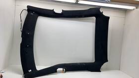 2486403-00-c Tesla 2021-2024 Model S Panoramic Roof Headliner Headlining Ceiling Trim Black
