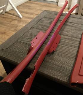In1212n The Parts Place Inc. 1975-1979 Nova Chevy Ii Interior Headliner Moldings Upper Side Pair