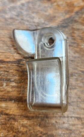 In2877f The Parts Place Inc. 1970-73 Camaro / Firebird Headliner Shoulder Seat Belt Strap Retainer