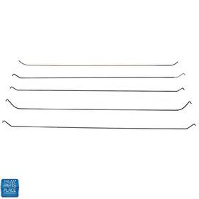 In5570e The Parts Place Inc. 1964-1967 El Camino Headliner Bow Set For 3 Models - New