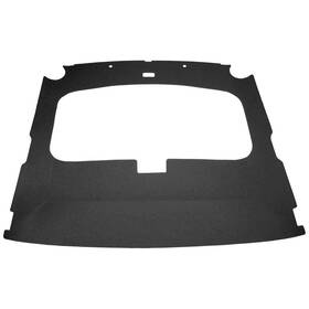 20-75004-1853x Tmi Headliner With Abs Back Board Cloth 1987-1989 Correct Smoke Gray Sunroof