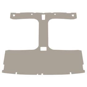 20-75019-1853x Tmi Headliner Smoke Gray Foam Backed Cloth With Abs Back Board Hatchback T-to