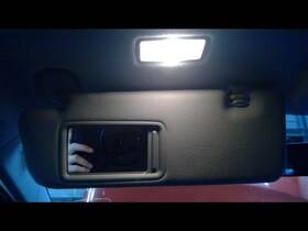 268-11075l Toyota Driver Left Sun Visor Illuminated Fits 10-11 Prius 10256091