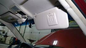 268-11110r Toyota Passenger Right Sun Visor Without Illumination Fits 01-03 Highlander 10275391