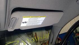 268-11296br Toyota Passenger Sun Visor Crew Cab 4 Door Fits 12-15 Tacoma 10299332