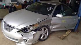 268-11434r Toyota Passenger Sun Visor Illuminated Coupe Fits 04-05 Solara 10267939