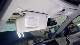 268-11973l Toyota Driver Left Sun Visor Illuminated Fits 15-20 Sienna 10302006