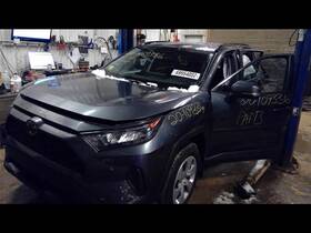 268-12722br Toyota Passenger Sun Visor Illuminated Without Extension Fits 19 Rav4 10251247