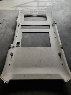 63310-28091-b1 Toyota Previa Sc Headliner With Dual Sunroof 1991-1997 Tan Nice