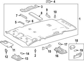 63342-42080 Toyota Genuine Front Support