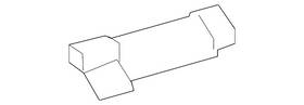 66416-12030 Toyota Genuine Headliner Spacer