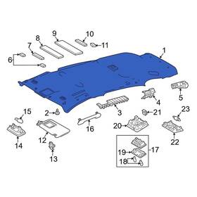 633100r120b0 Toyota Oe For Rav4 2016-2018 Headliner
