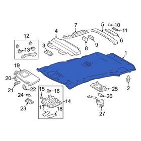 6331012q00c1 Toyota Oe For Corolla 2023-2024 Headliner