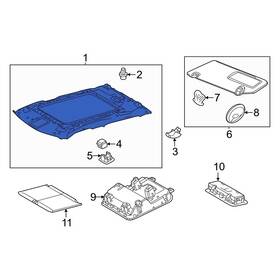 63310an161c0 Toyota Oe Headliner