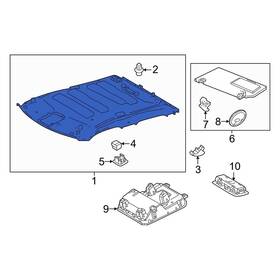 63310an241b0 Toyota Oe Headliner