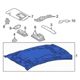 6331130l10c1 Toyota Oe Headliner