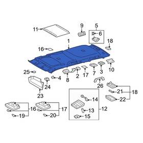 633800c927b0 Toyota Oe For Sequoia 2018-2019 Headliner