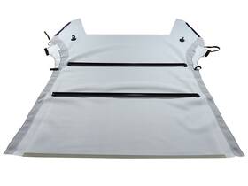 Mbz-124-grey-bro Usa-manufactured Fits Mercedes W124 E320 300ce 1992-95 Grey Brocade Headliner For Soft Top