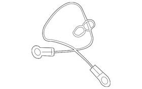 1q0-898-160-b Volkswagen Genuine Roof Trim Repair Kit