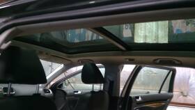 224.vw1l12 Volkswagen 12 Vw Jetta Station Wagon Interior Roof Liner Headliner Moonroof Gray 110866