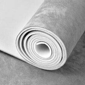 Wujodor Wu-ah9602ca-yyxs Auto Suede Headliner Fabric Material With Foam Backing 96 Inch L 60 Grey