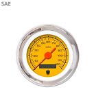Gar231zexhabah Yellow Gauge Speedometer Instuments Aurora Competition Sae