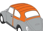 Black Tweed Bow Headliner For 1947-1967 Beetle Sedan Without Sunroof. Fixed Price $449.95.