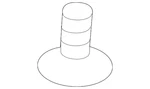 Genuine Kia Headliner Fastener 0BF70-68865WK. Fixed Price $27.37.