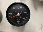 Porsche 1973 Carrera / Rsr Mechanical 180MPH Speedometer Vdo 91164150600. Fixed Price $2500.00.
