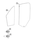 Genuine Mopar Bushing 68094625AA. Fixed Price $14.20.