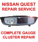 Nissan Quest Instrumen Gauge Cluster Speedometer Lcd Screen Display Pixel Repair. Fixed Price $99.00.