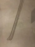 1962 1963 1964 Impala Dr. Hardtop Headliner Bows. Original Set.. Fixed Price $149.00.