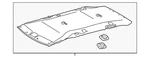Genuine Toyota Headliner 63310-08080-A0. Fixed Price $1850.14.