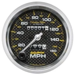 Auto 4793 3-3/8" Speedometer Gauge 0-160 Mph Carbon Fiber. Fixed Price $218.02.