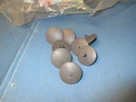 FASTENERS(8)N.O.S.FOR Headliner 91-93 Mopar Van Models H452KD5. Fixed Price $15.00.