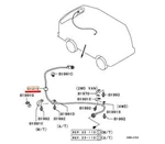 Cable For Speedometer Genuine Mitsubishi Minicab U41 U42 1995/12-1997/05. Fixed Price $131.00.
