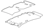 Genuine Gm Beige Headlining Trim Panel 84794011. Fixed Price $1779.36.