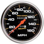 Auto 5154 Gauge Speedometer 5" 160MPH Mechanical Pro-comp. Fixed Price $276.39.