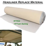 For Oldsmobile Headliner With Foam Backing Upholstery Fabric Renovate/redo Beige. Fixed Price $63.64.