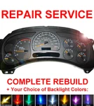 2001-2006 Chevy Avalanche Instrument Gauge Cluster Speedometer Dash Panel Repair. Fixed Price $69.00.