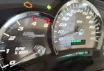 Us Speedo Stainless Steel Gauge Face Kit White Text Matching Pointers Gm 2003-06. Fixed Price $194.99.