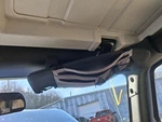 Used Passenger Right Sun Visor For 2010 Jeep Wrangler Tj Black 4DR Suv. Fixed Price $80.70.