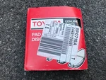 Genuine Toyota Brake Pad Kit Shim Spring Fitting 04491-28081 Model-f YR21 22. Fixed Price $31.38.