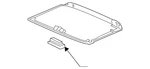 Genuine Honda 2021-2024 Civic Cr-v Hr-v Insight Sunroof Cover 70600-TEK-M11ZD. Fixed Price $166.96.