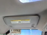 2017 Gmc Acadia Lh Driver Sun Visor Black Illuminated Used 129K Miles 268-12373L. Fixed Price $80.70.