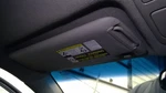 Driver Left Sun Visor Without Illumination Fits 01-03 Highlander 1854940. Fixed Price $30.00.