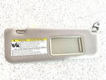 07-09 Lexus ES350 Passenger Sun Visor Illuminated Gray Cloth 2445396. Fixed Price $51.75.