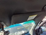 2017 Ford Explorer Passenger Right Sun Visor W/illumination Used Oem 268-02384R. Fixed Price $80.70.