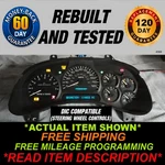 2002-2004 Oldsmobile Bravada Gauge Cluster. Fixed Price $148.95.